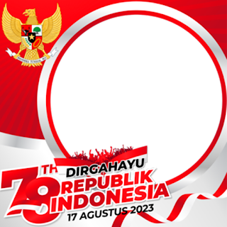 TWIBBON BINGKAI FOTO DIRGAHAYU RI KE 78 2023