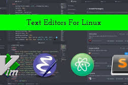 9 Text Editor Terbaik Untuk Programmer Pengguna Linux 