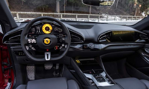 Ferrari Purosangue - painel