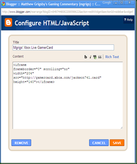 HTML Script