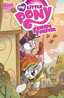 MLP Friends Forever #25 Comic by IDW. Subscription Cover by Brenda Hickey