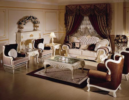 Beautiful Classic Interior Living Room Design ~ Interior Decoration 