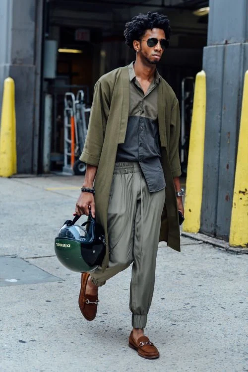 Look Masculino com Kimono 