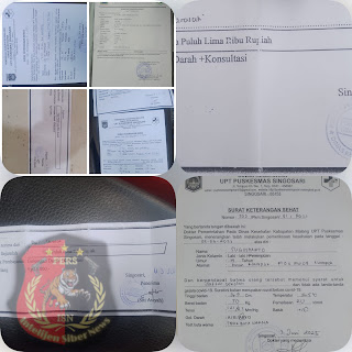 Pembuatan Surat Sehat, Puskesmas Singosari Menarif dan Menyalagunakannya