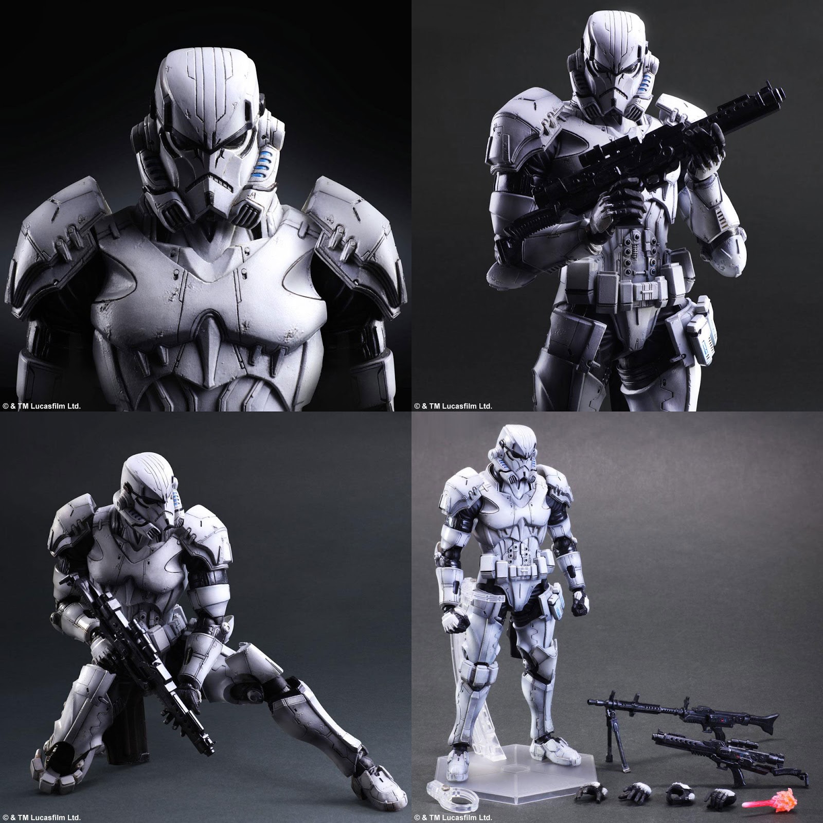 Star Wars Variant Play Arts Kai from SQUARE ENIX - Trooper Star Wars Variant Play Arts Kai From SQUARE ENIX 2
