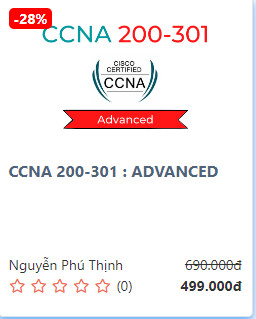 Chia Sẻ Khóa Học CCNA 200-301 Advanced Của Kai.edubit