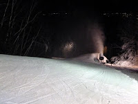 Snowmaking at the top of Midway, West Mountian, Weds night Feb 6, 2013.

The Saratoga Skier and Hiker, first-hand accounts of adventures in the Adirondacks and beyond, and Gore Mountain ski blog.