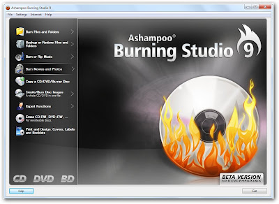 sshot 1 Ashampoo Burning Studio 9.0.0 Beta   