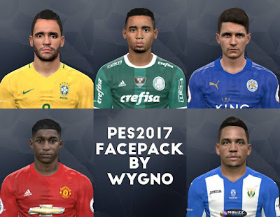 PES2017 1º FACEPACK by Brunowygno