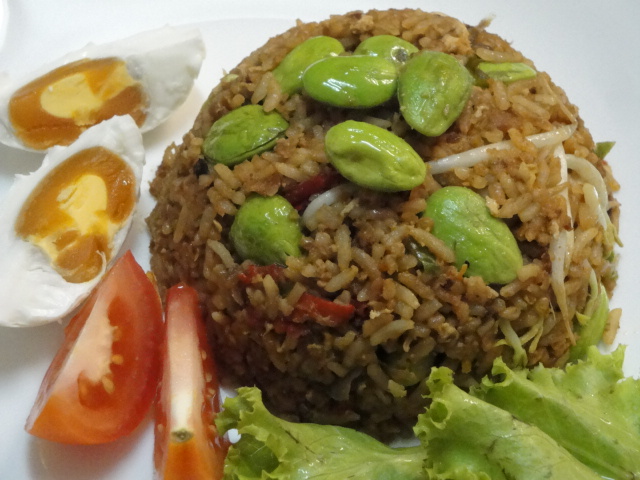 Jom masak, jom makan makan: Nasi goreng Petai