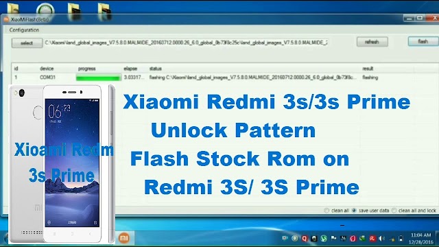 How to Unlock Redmi 3S Prime ( Pin, Pattern, Factory Rest )