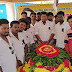 மொழிப்போர் தியாகிகளுக்கு விஜய் மக்கள் இயக்கத்தினர் மலர் வளையம் வைத்து அஞ்சலி 
