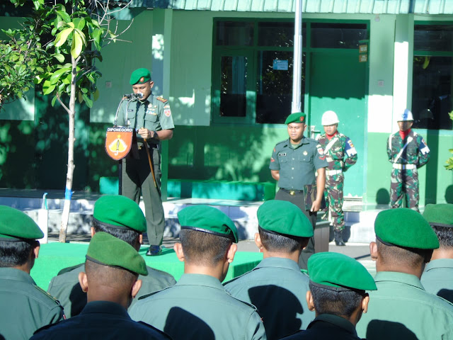 KodimKaranganyar –  Dalam Upacara 17an Dandim Bacakan Amanat Panglima TNI