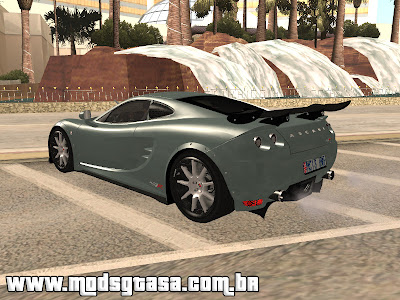 Ascari KZ1R Limited Edition 2008 para grand theft auto