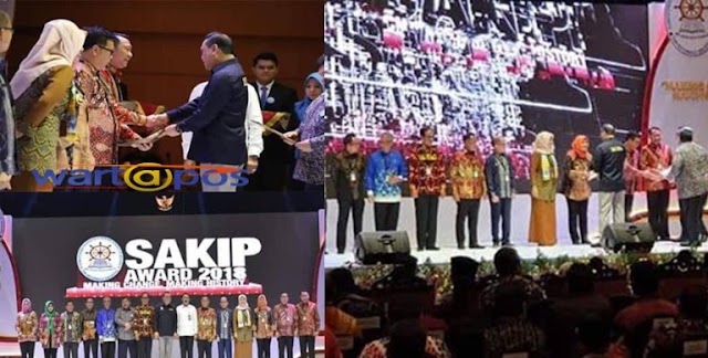 Bupati agung Hadir penyerahan penghargaan SAKIB