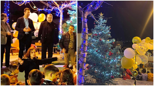 Με κάλαντα, bazaar και γλυκίσματα άναψε το Χριστουγεννιάτικο δέντρο στο Σκαφιδάκι Κρίγγος- Καμπόσος