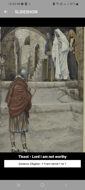 g) Tissot - Lord I am not worthy Matt 8: 8-10