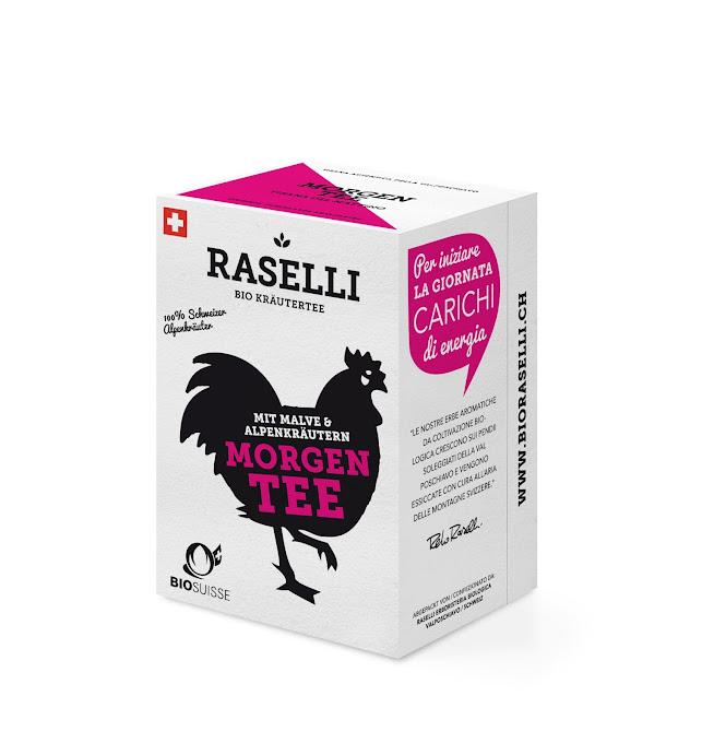 Raselli Tea Blends on Packaging of the World Creative 