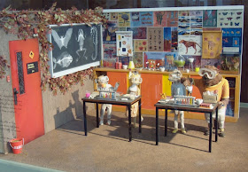 Fantastic Mr Fox film stop-motion animation models