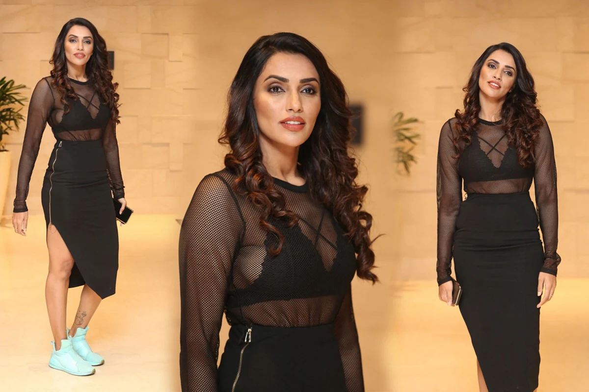 Actress Akshara Gowda Stills at Aha Media OTT Platform Launch