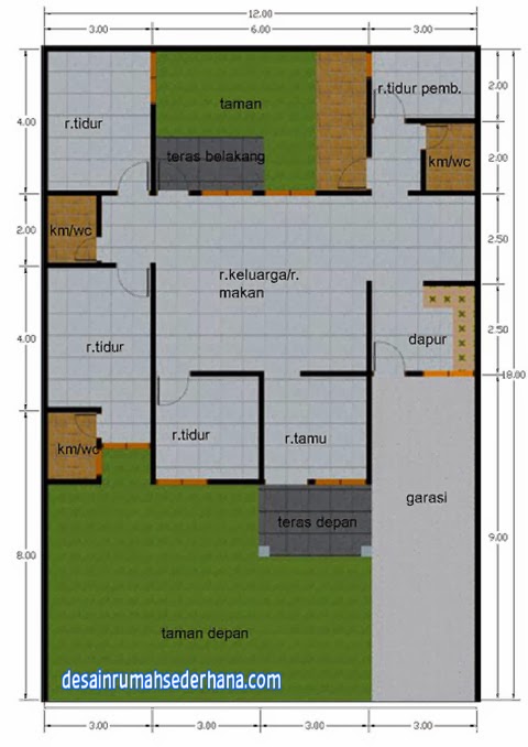 Desain Rumah Minimalis Luas Tanah 120 M - Denah Rumah Luas Tanah 60 Meter : Gaya arsitektur minimalis menurut saya cocok diaplikasikan ke rumah.