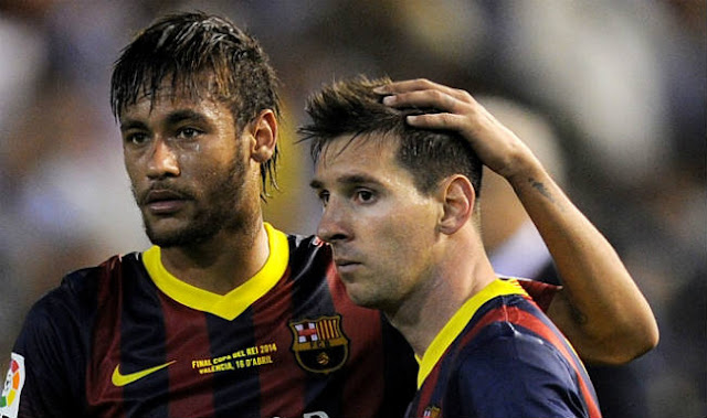 Lionel Messi says Neymar much more complete