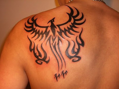 Best Popular Tribal Phoenix Tattoos