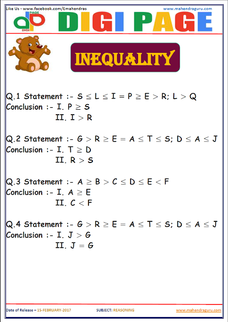    DP | INEQUALITY | 15 - FEB - 17  