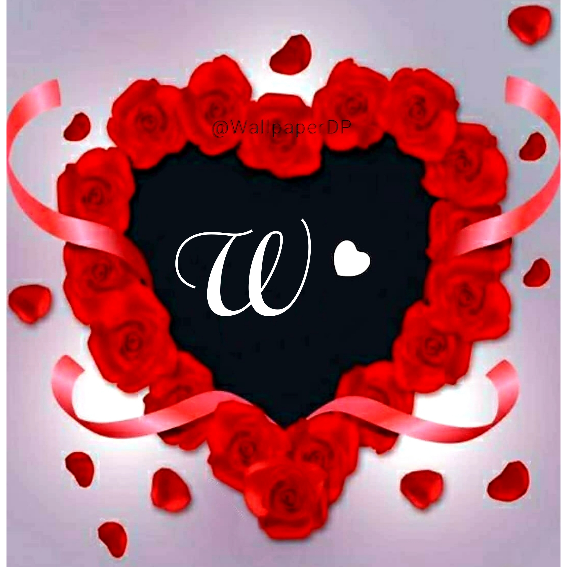 Stylish A To Z Red Heart Alphabets Letters Pics Name Dpz Wallpaper Dp