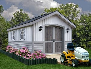 outdoor storage shed