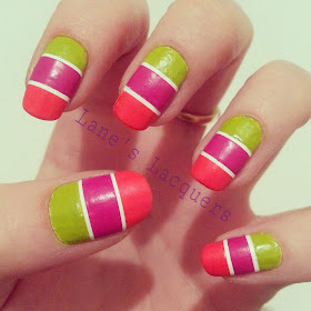 barry-m-summer-matte-trio-tape-nail-art (2)