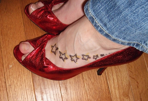 Small girl tattoo sayings of star pics