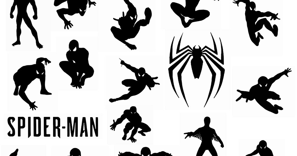 Download digitalfil: Spider Man svg,cut files,silhouette clipart ...