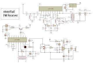 LA1185 LA1260 FM Receiver Schematic