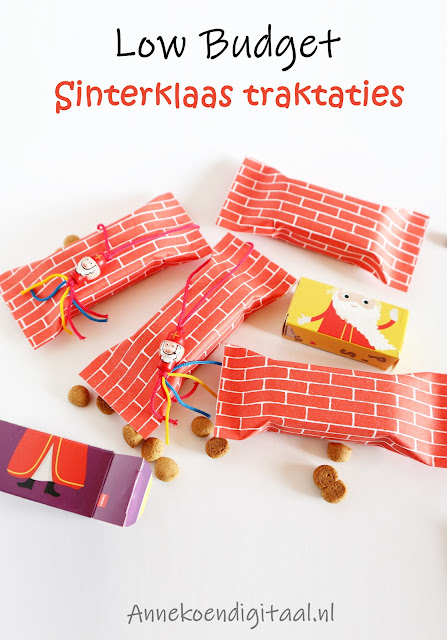 Sinterklaas traktaties knutselen