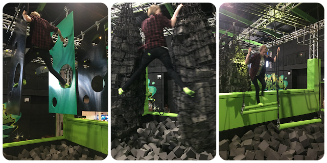 Ninja assault course, Flip Out, Brent Cross