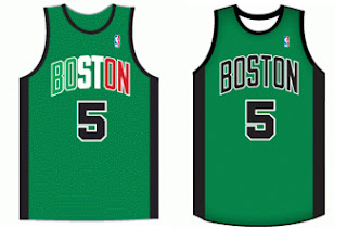 NBA 2K13 Boston Celtics Alternate Jerseys