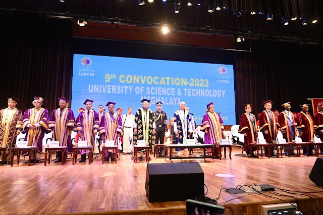 9th Convocation of USTM concludes: 972 students awarded