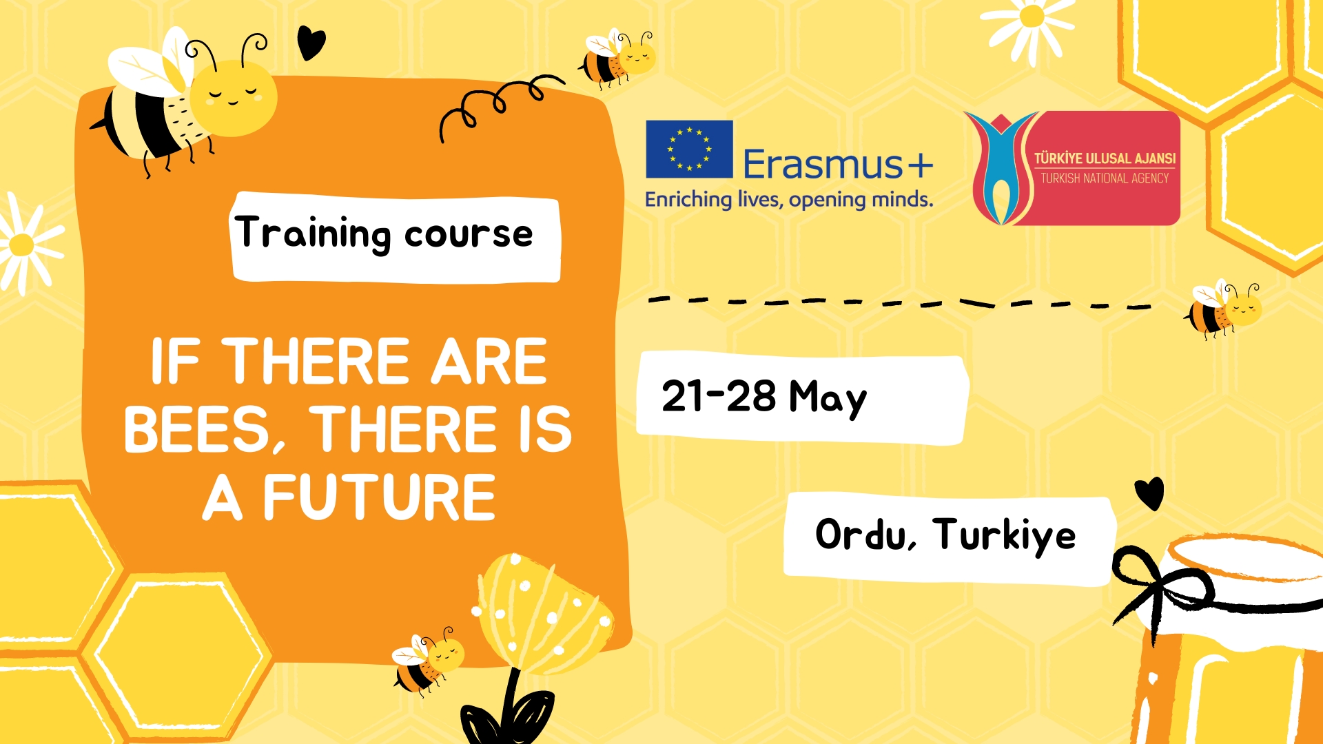 Erasmus+ Training course "If there are bees, there is a future!" in Ordu, Turkiye