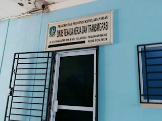 Kantor Disnaker Provinsi Kepulauan Riau