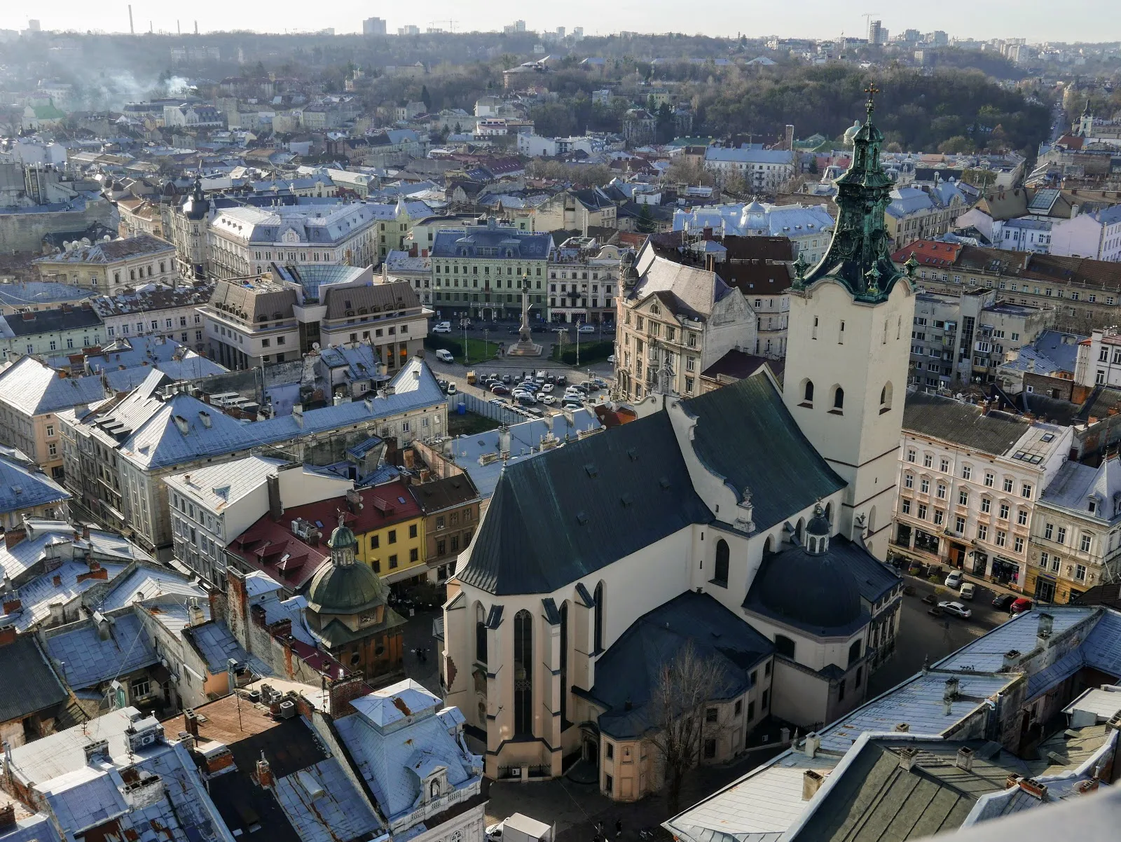 lwów ratusz panorama