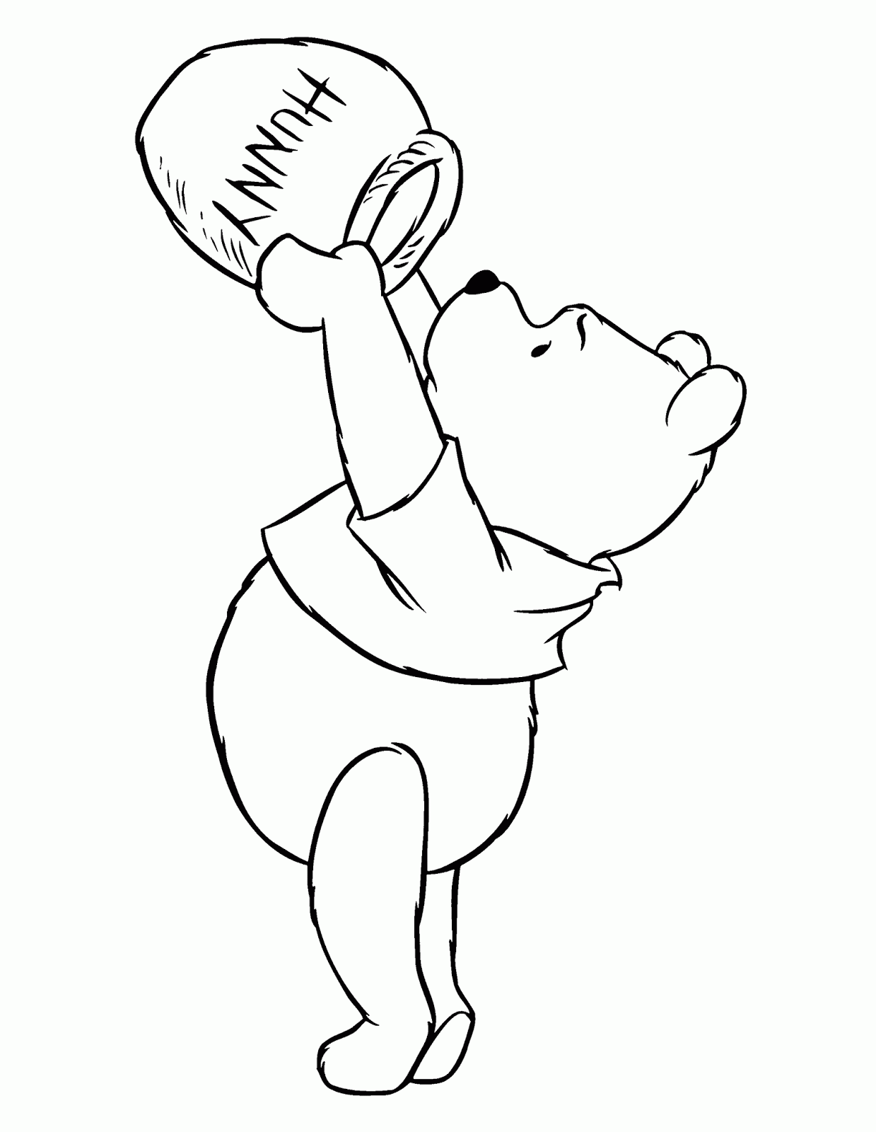 Download Coloring Pages: Winnie the Pooh and Friends Free Printable ...