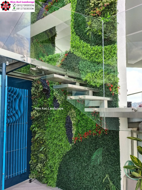 tukang taman vertikal (vertical garden) surabaya