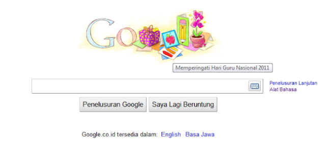 Google memperingati Hari Guru Nasional