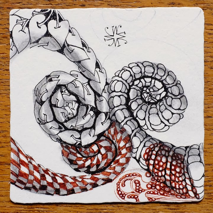 Zentangle: Spiral Love