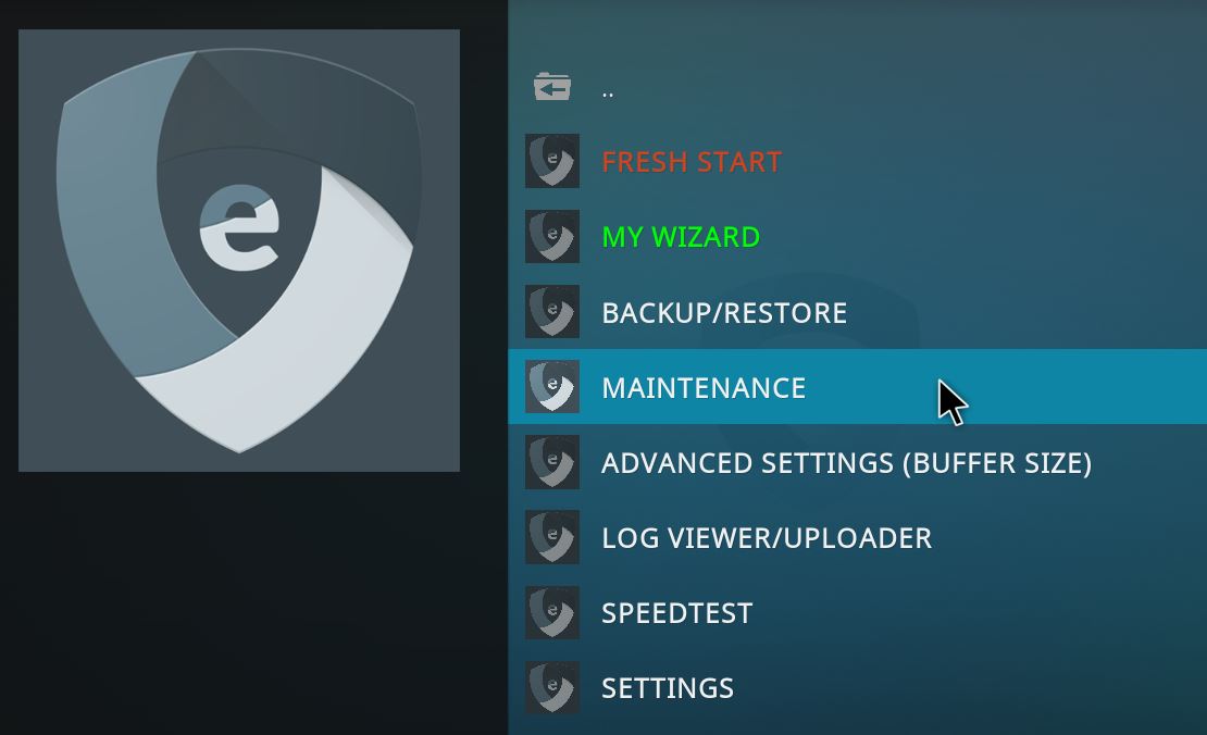 Optimiza Kodi con EZ MAINTENANCE