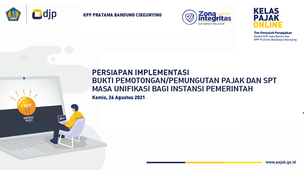 e-Bupot Unifikasi Instansi Pemerintah