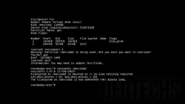 How I Rescued My Ubuntu VM from a Full Disk Issue - Step 5