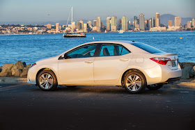 Side view of 2014 Toyota Corolla ECO