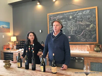 tasting room at Lady Hill Winery in St. Paul in Willamette Valley in Oregon